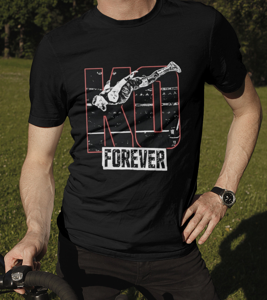 Kevin Owens KO Forever WWE Wrestling Flying Dive T-Shirt