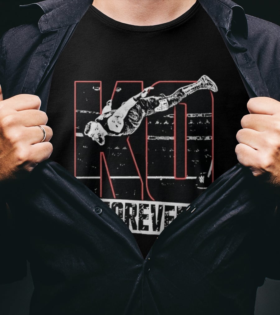 Kevin Owens KO Forever WWE Wrestling Flying Dive T-Shirt