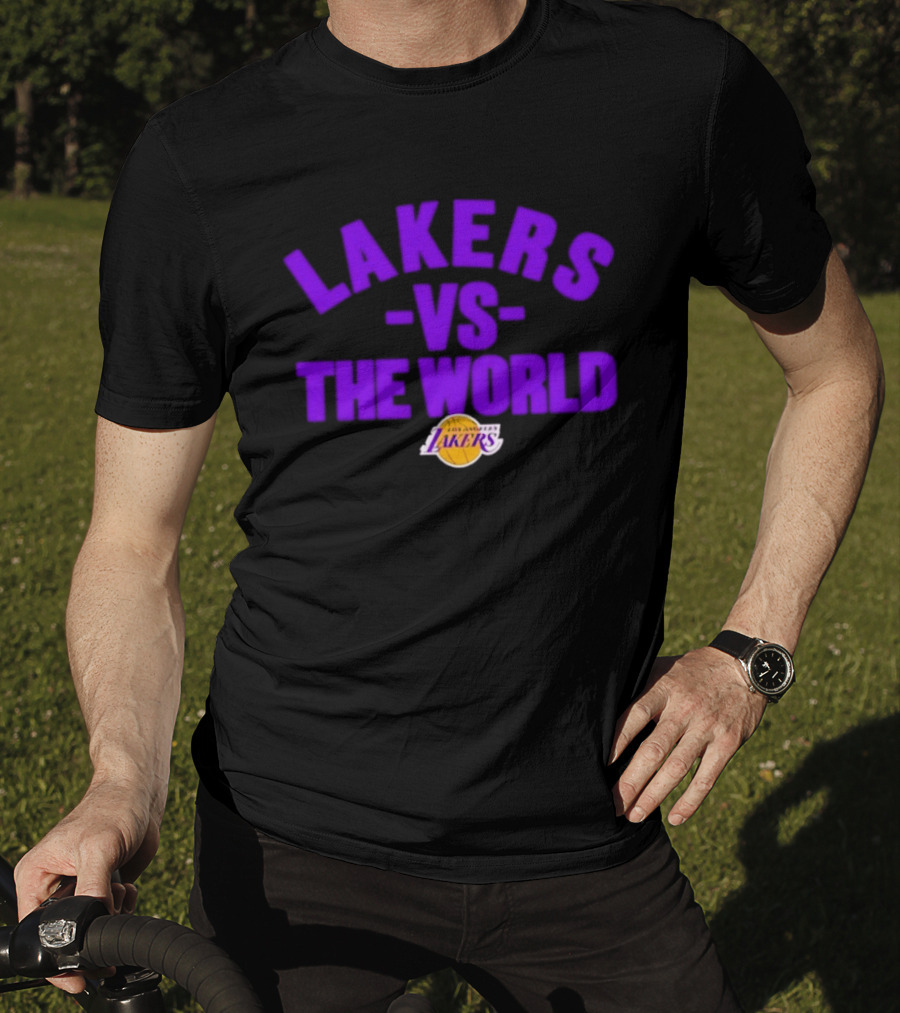 Los Angeles Lakers Vs The World NBA Basketball Lakers T-Shirt