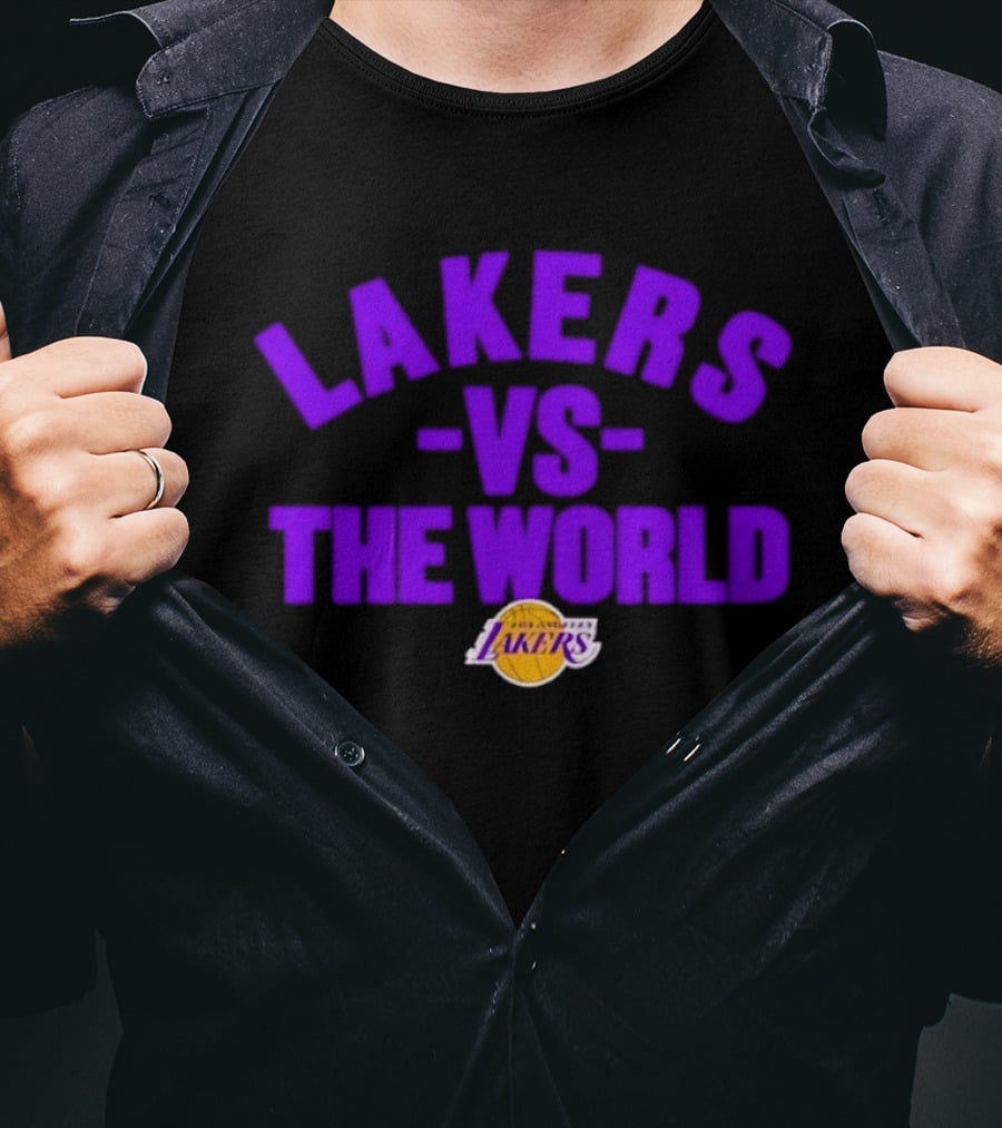 Los Angeles Lakers Vs The World NBA Basketball Lakers T-Shirt