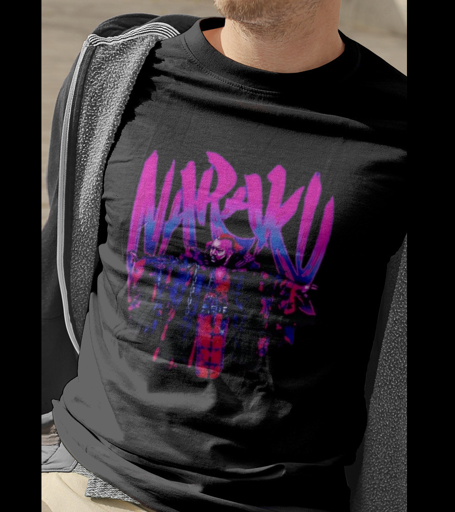 Naraku WWE NXT Wrestling Wrestler Dark Robe T-Shirt