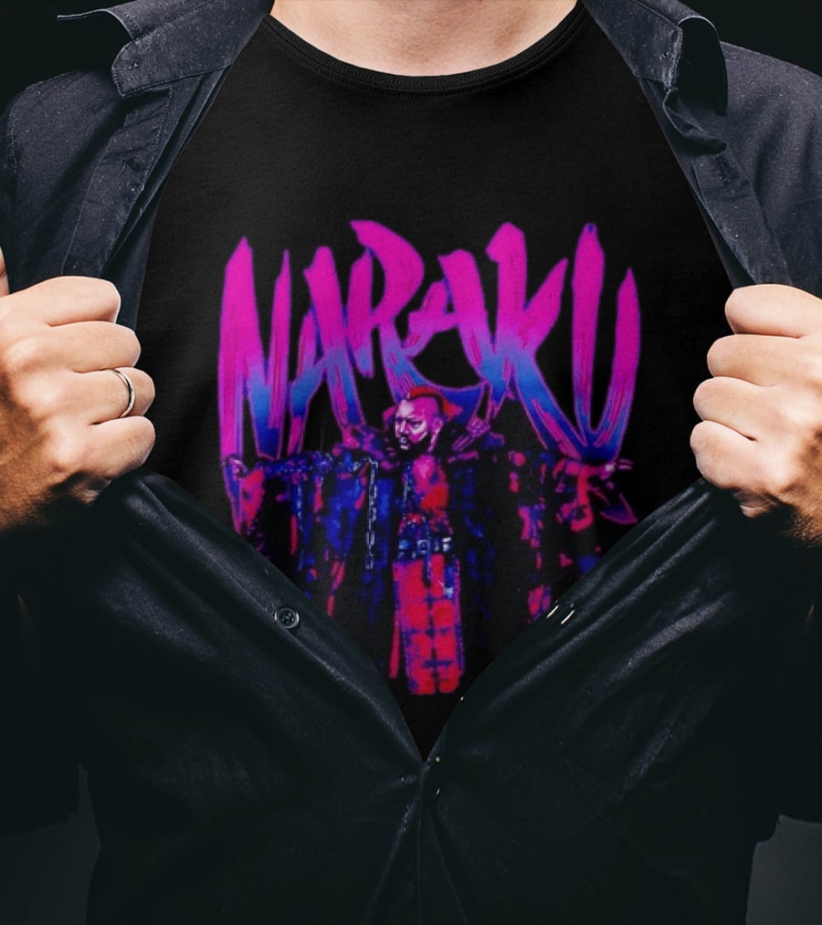 Naraku WWE NXT Wrestling Wrestler Dark Robe T-Shirt
