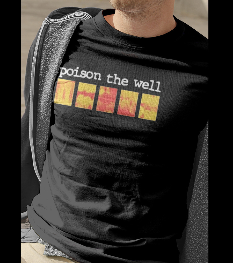 Poison The Well Five Square Grunge Aesthetic T-Shirt