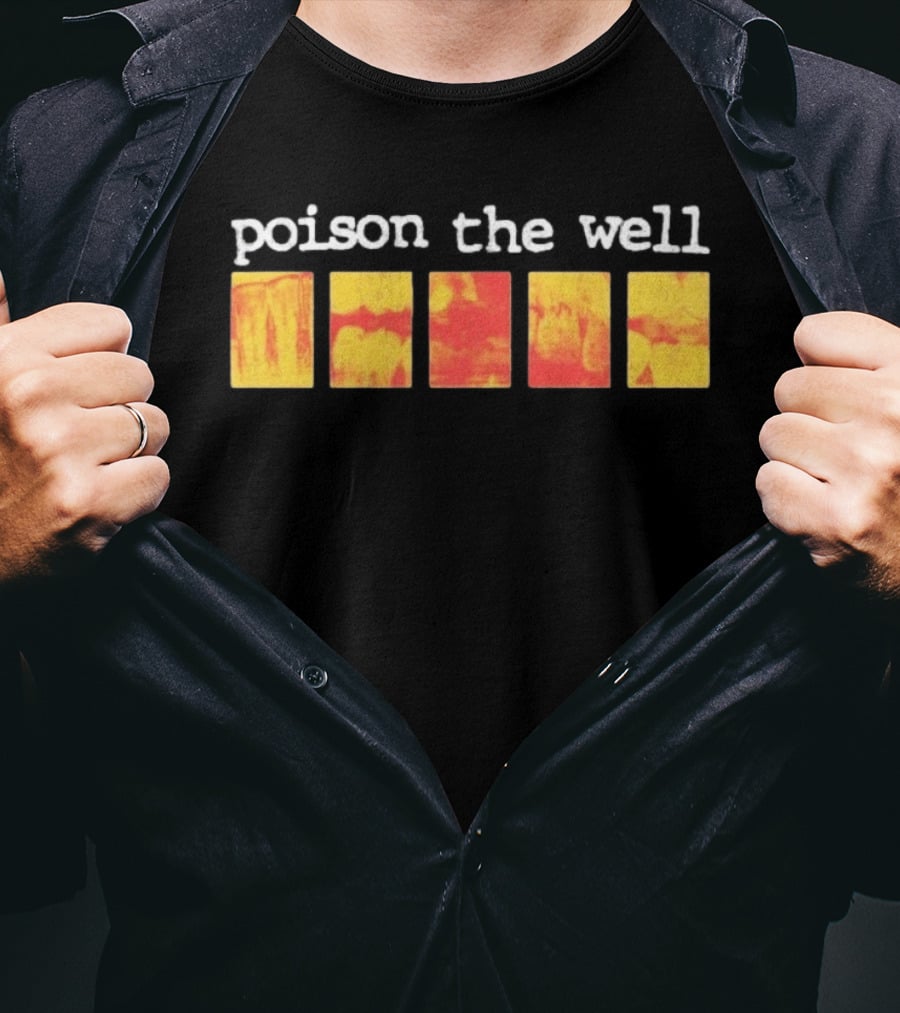 Poison The Well Five Square Grunge Aesthetic T-Shirt