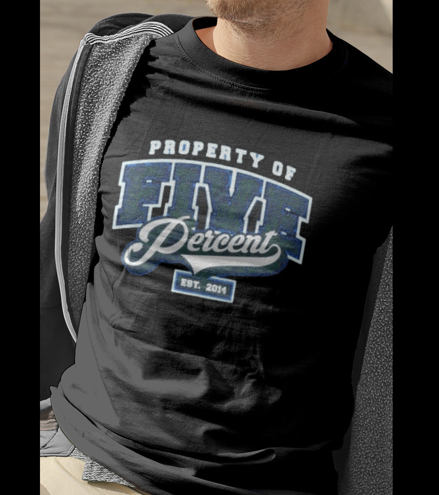 Property Of Five Percent Est 2014 Fitness T-Shirt