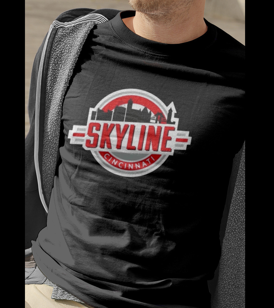 Cincinnati Skyline Cityscape Ohio T-Shirt