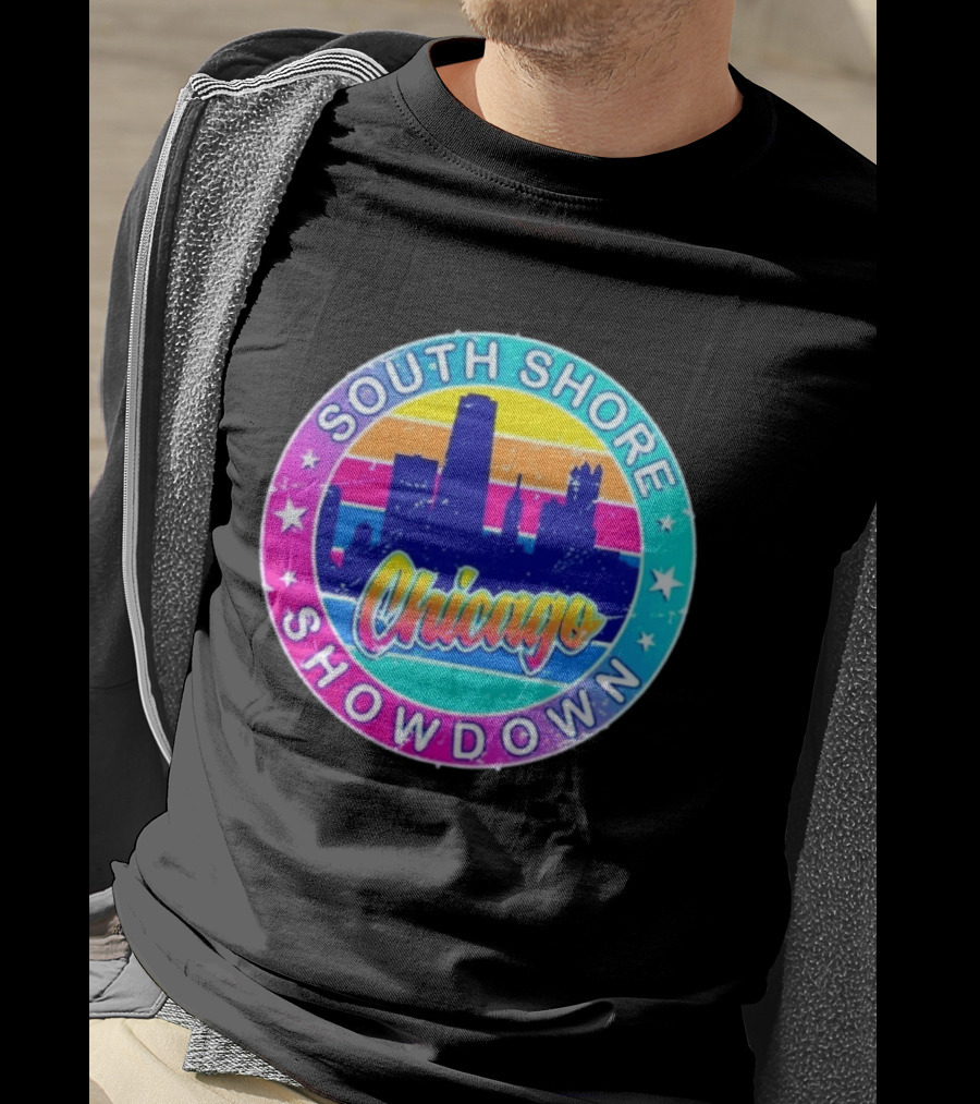 South Shore Showdown Chicago Skyline T-Shirt