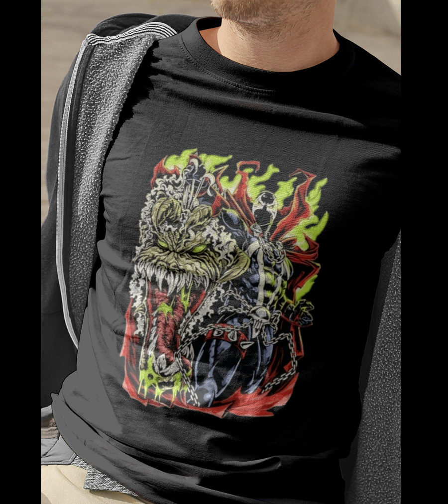 Spawn Hellfire Demon Beast Comic T-Shirt
