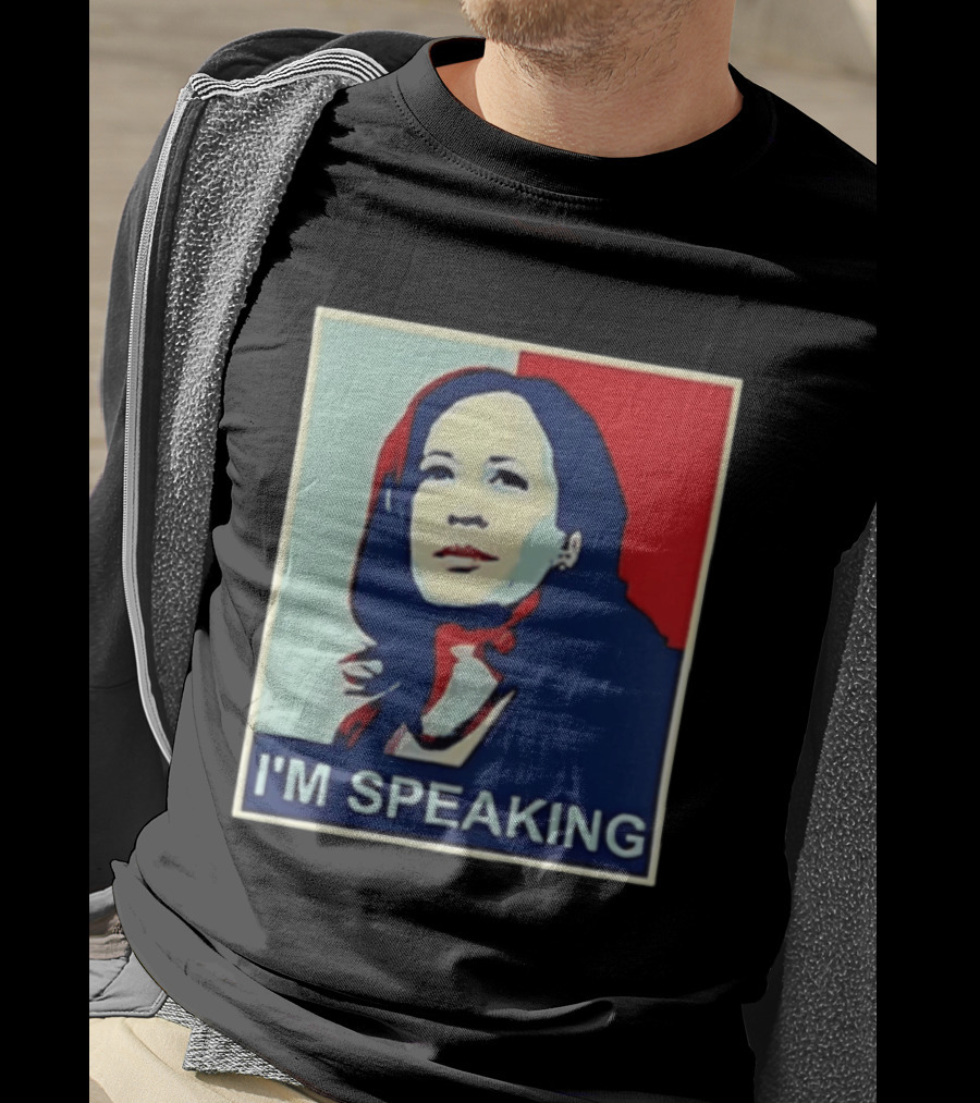 Kamala Harris I'm Speaking Retro Pop T-Shirt