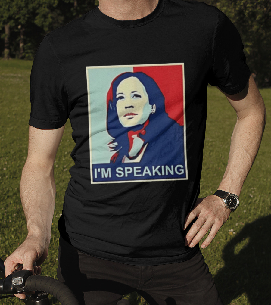 Kamala Harris I'm Speaking Retro Pop T-Shirt