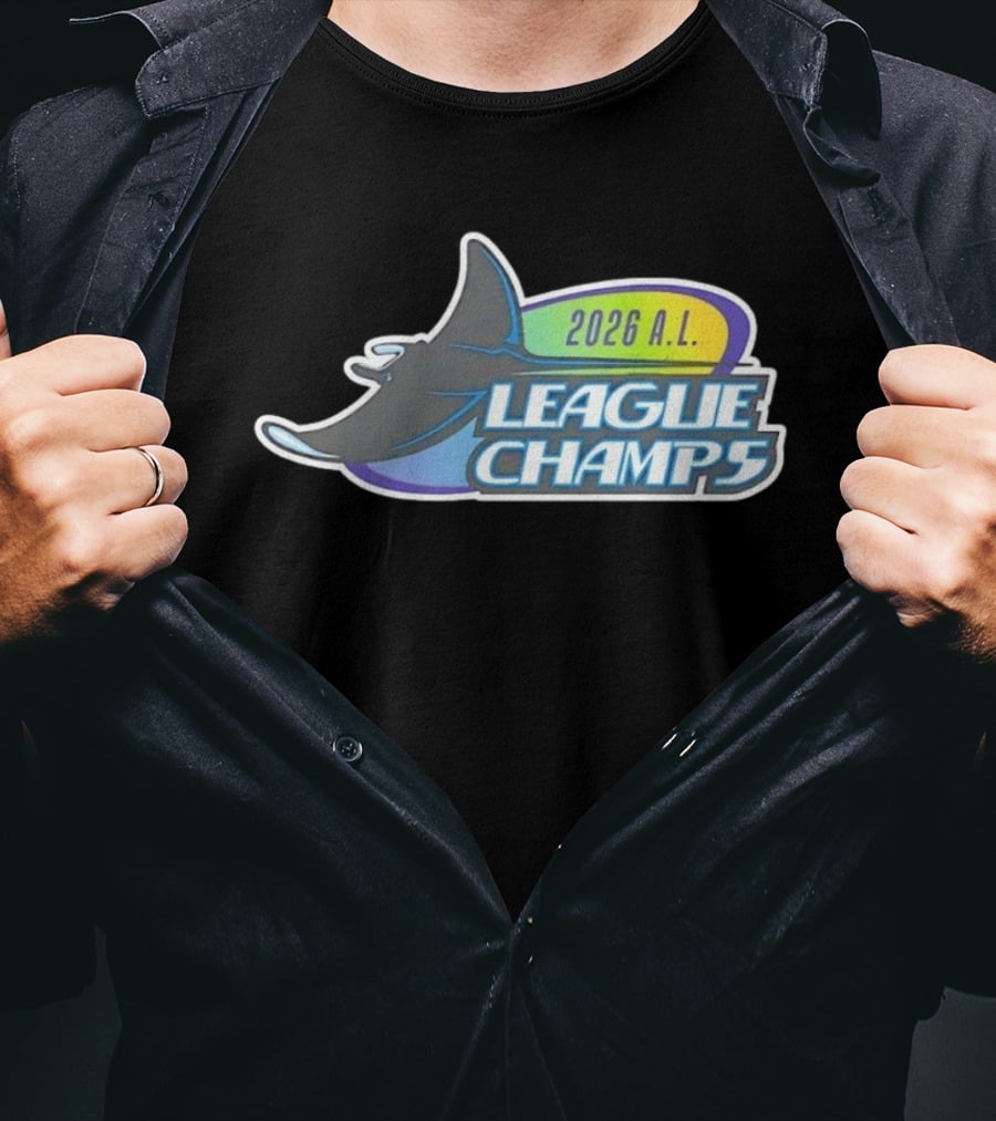 Tampa Bay Rays 2026 AL League Champs T-Shirt