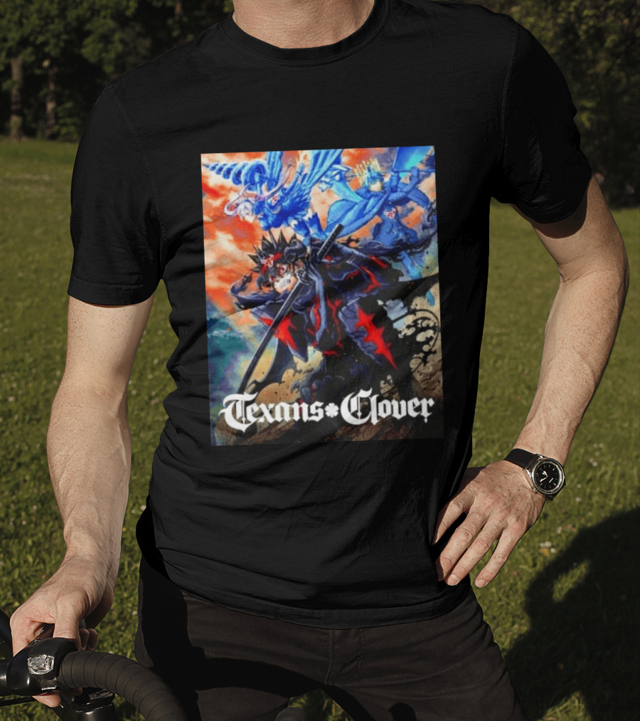 Texans Clover Asta Yuno Noelle Silva Anime T-Shirt