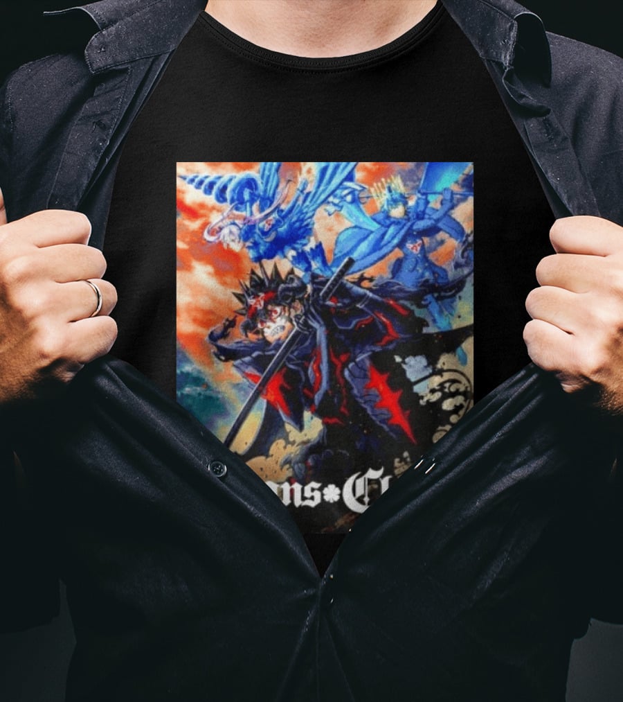 Texans Clover Asta Yuno Noelle Silva Anime T-Shirt