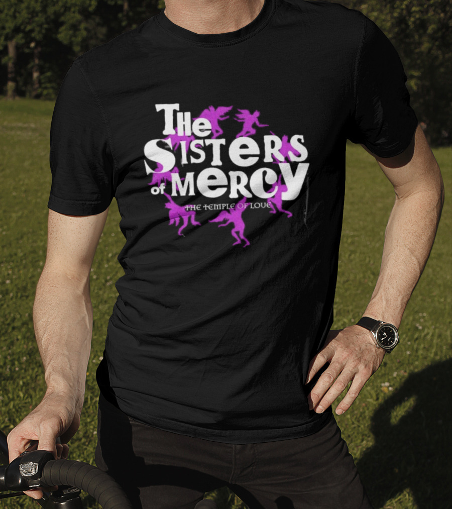 The Sisters Of Mercy The Temple Of Love Purple Angels T-Shirt