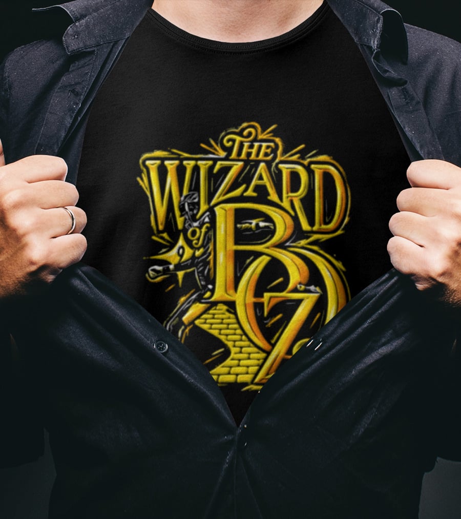 The Wizard Of Boz 9 Pittsburgh Steelers Football Magic T-Shirt