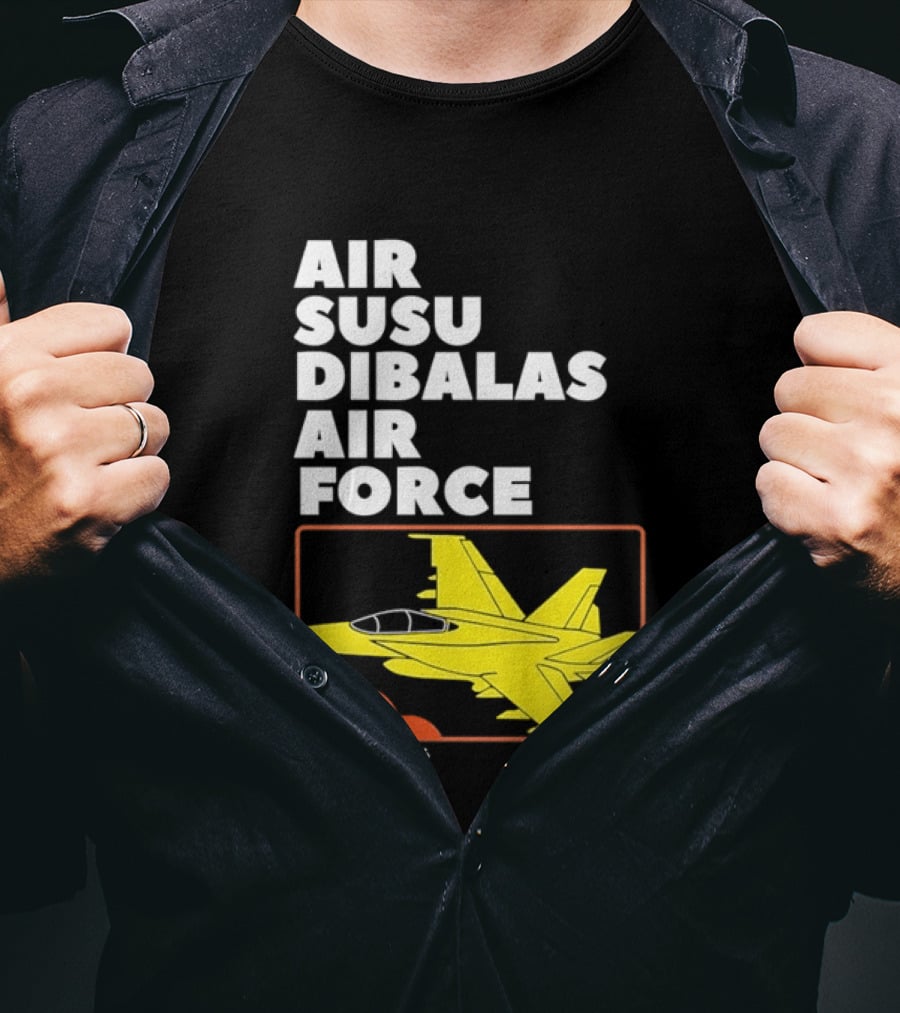 Air Susu Dibalas Air Force Fighter Jet Indonesian Pun T-Shirt
