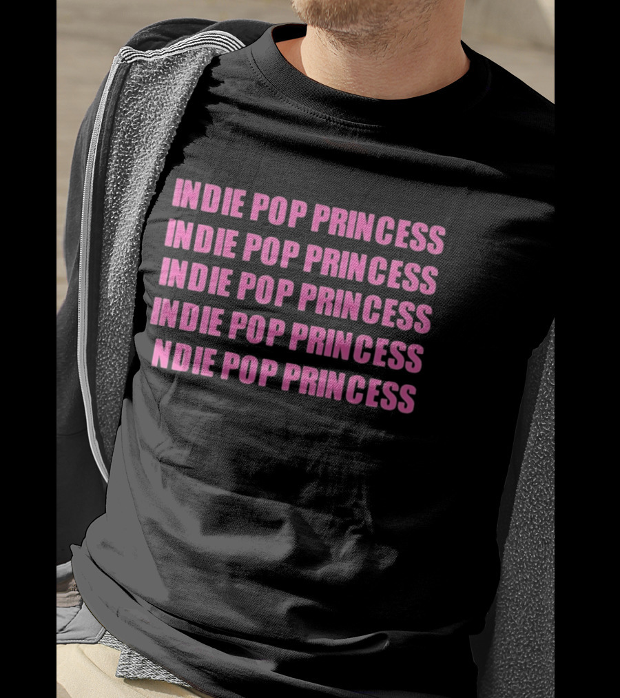 Indie Pop Princess Music Aesthetic Y2K Nostalgia Retro Vibes T-Shirt