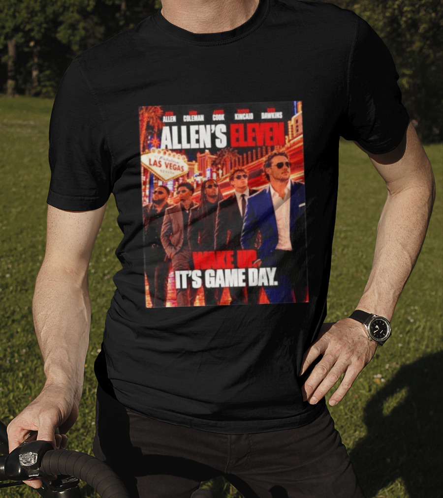 Allen's Eleven Wake Up It's Game Day Las Vegas T-Shirt
