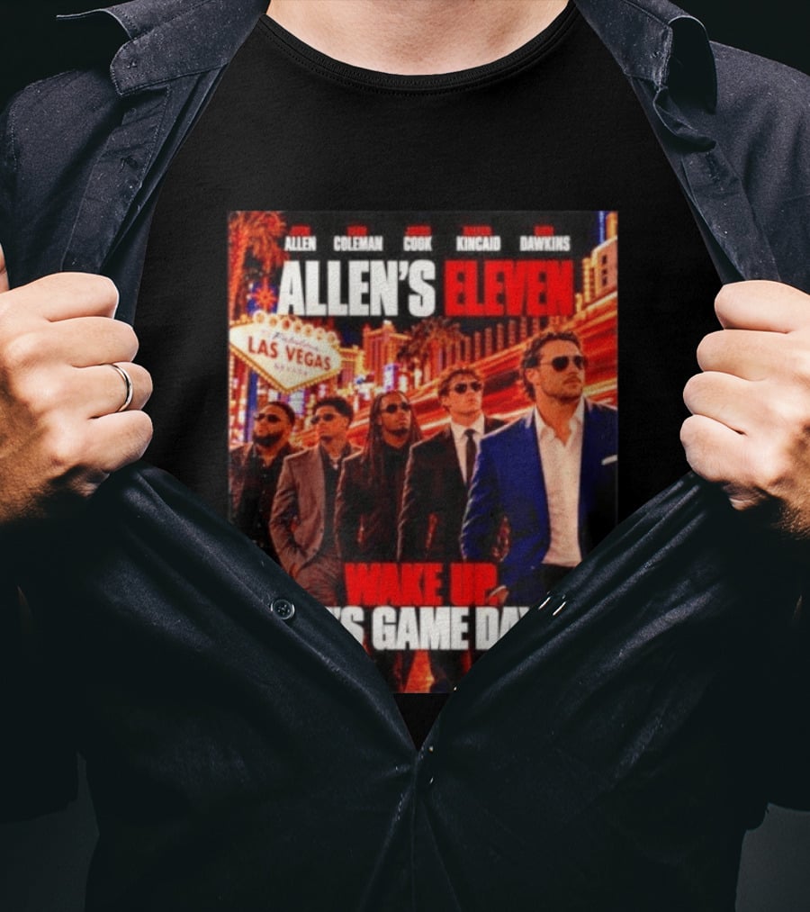 Allen's Eleven Wake Up It's Game Day Las Vegas T-Shirt
