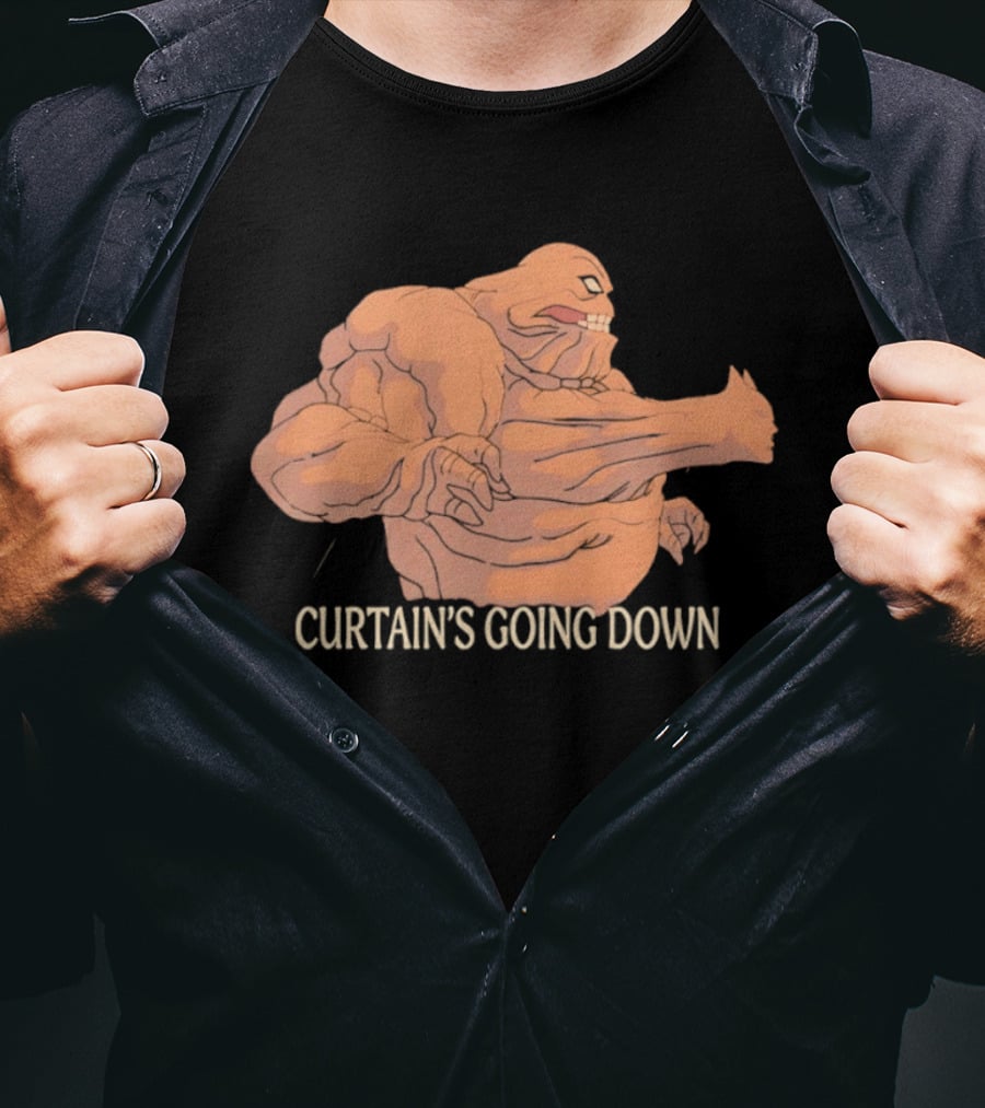 Curtain's Going Down Clayface DC Comics T-Shirt