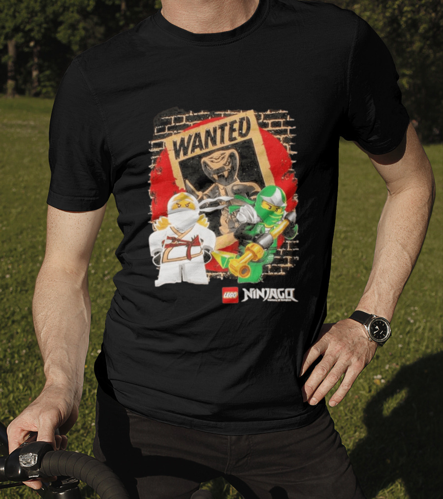 LEGO Ninjago Wanted Duo Youth Character Battle Scene T-Shirt