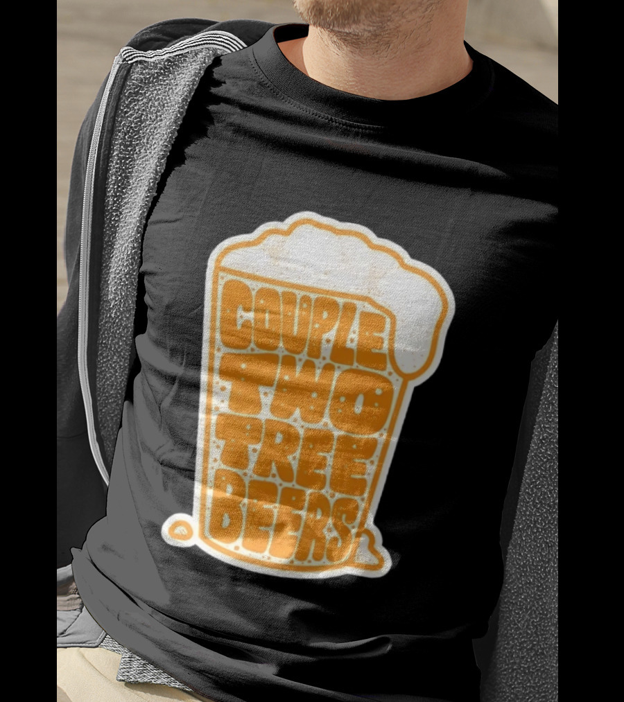 Couple Two Tree Beers Beer Drinking T-Shirt