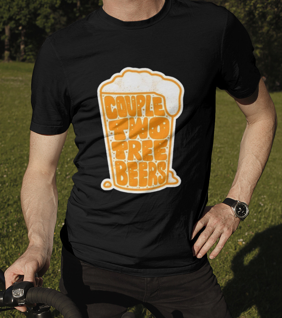 Couple Two Tree Beers Beer Drinking T-Shirt