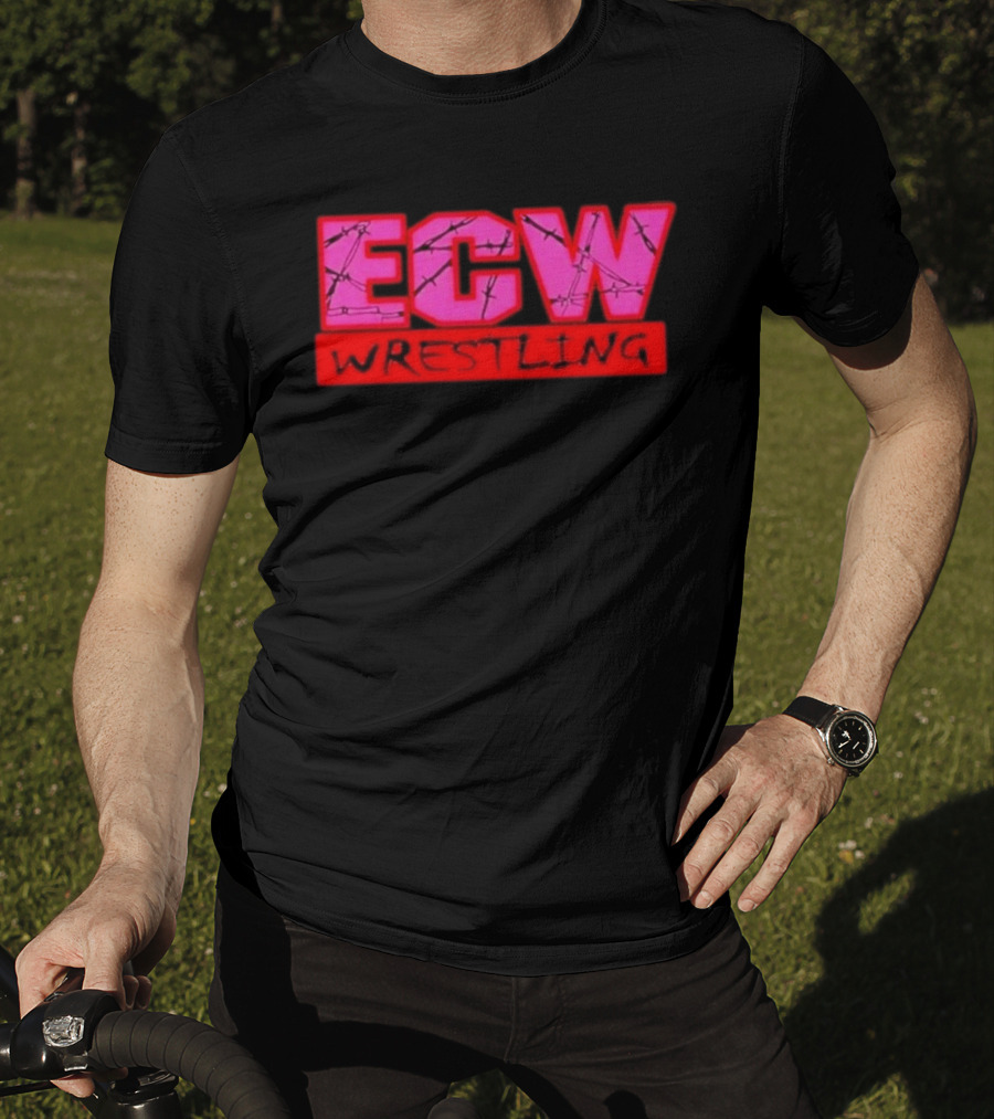 ECW Wrestling Barbed Wire T-Shirt