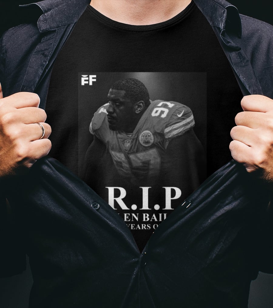 RIP Allen Bailey 37 Years Old Former Chiefs Player T-Shirt