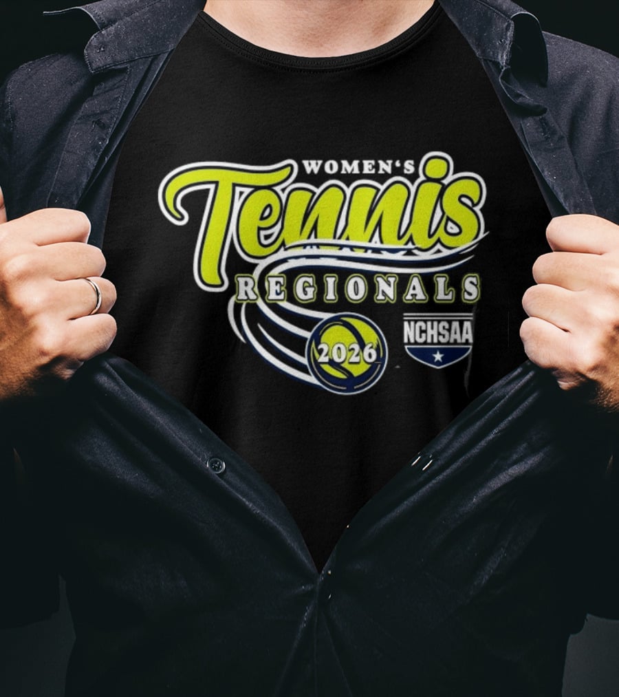 NCHSAA Women's Tennis Regionals 2026 T-Shirt