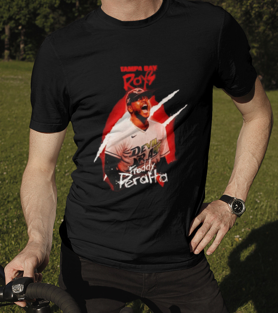 Freddy Peralta Tampa Bay Devil Rays MLB Devil Rays T-Shirt