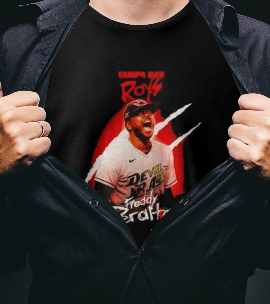 Freddy Peralta Tampa Bay Devil Rays MLB Devil Rays T-Shirt