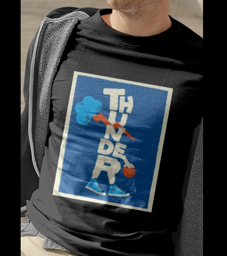 Thunder Basketball Oklahoma City Team Sports T-Shirt