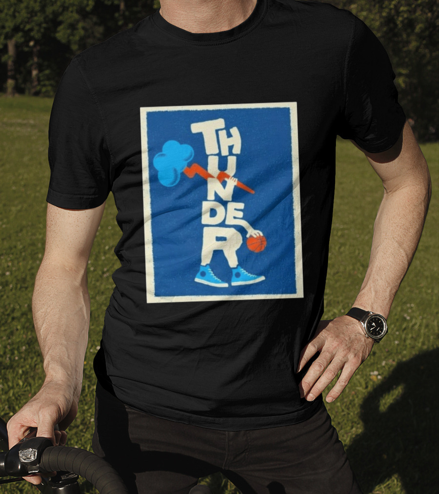 Thunder Basketball Oklahoma City Team Sports T-Shirt