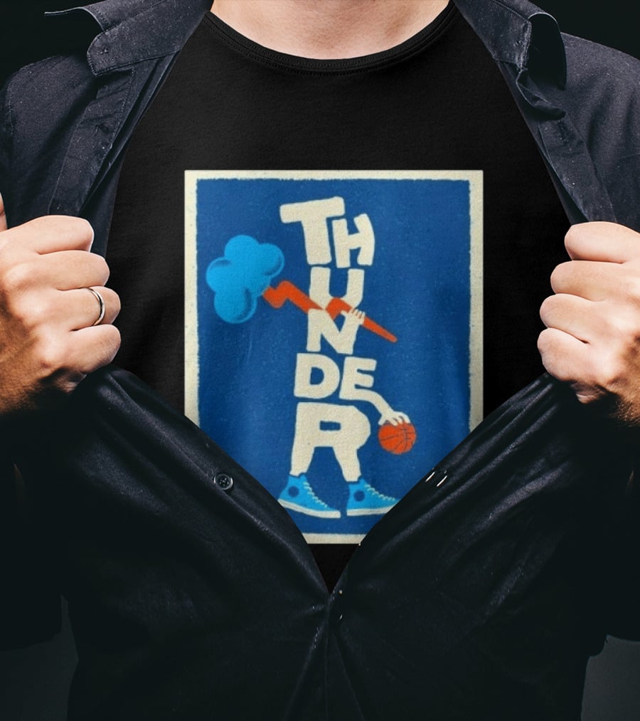 Thunder Basketball Oklahoma City Team Sports T-Shirt