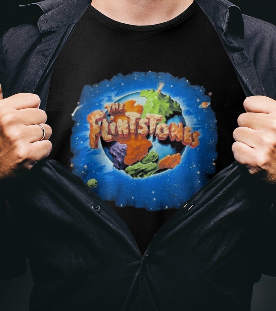 The Flintstones 1991 Planet Hanna Barbera Production T-Shirt