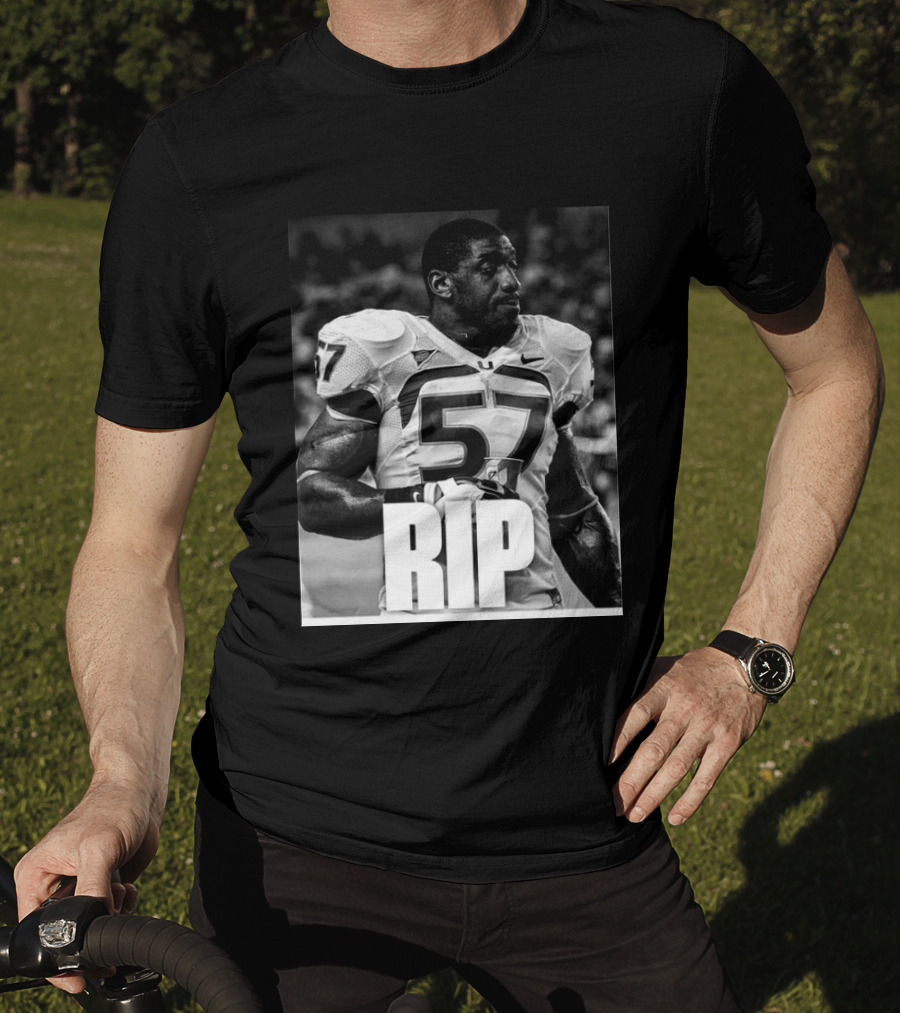R.I.P Allen Bailey 1989 2026 Football Tribute 57 T-Shirt