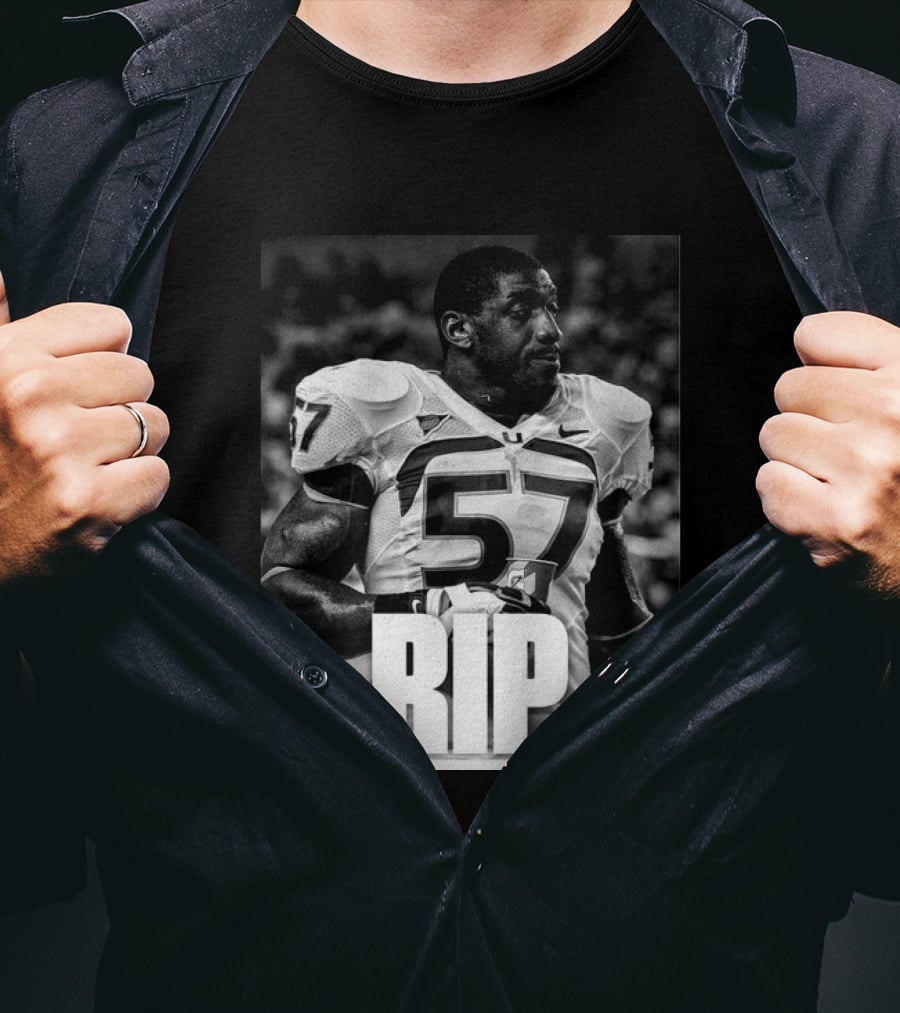 R.I.P Allen Bailey 1989 2026 Football Tribute 57 T-Shirt