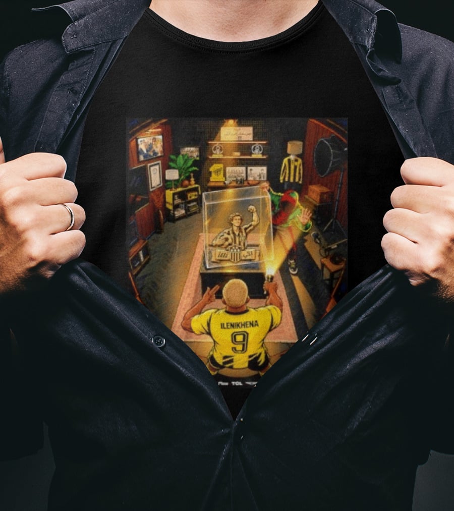 Ilenikhena No 9 Ittihad Club Saudi Pro League Fan Celebration T-Shirt