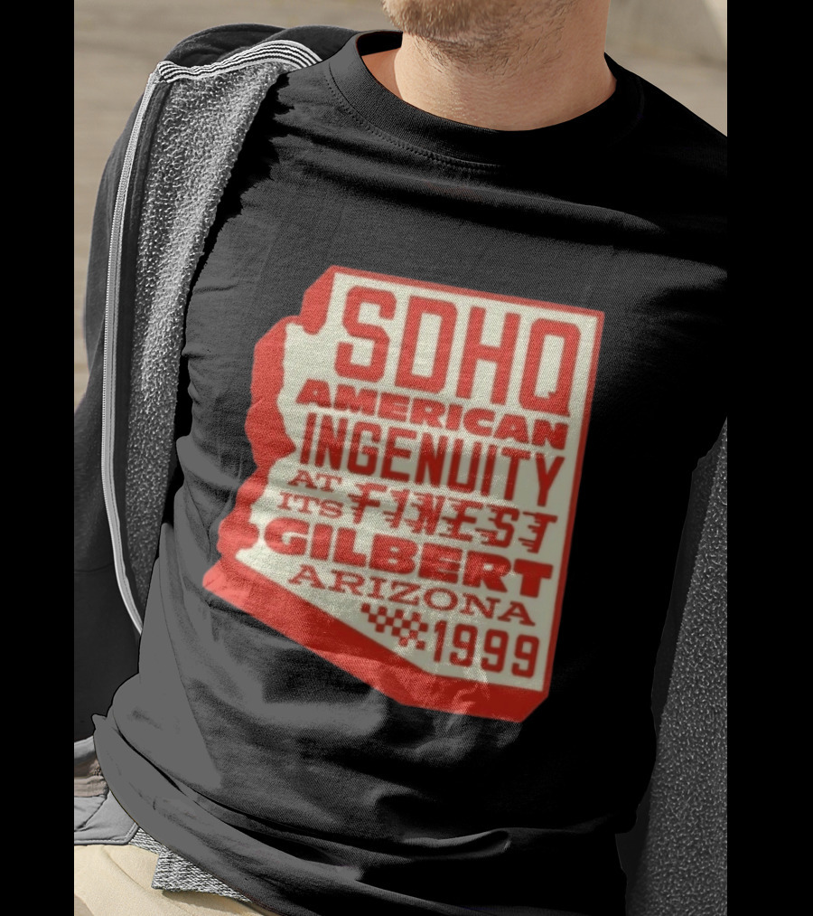 SDHQ American Ingenuity Gilbert Arizona 1999 Racing T-Shirt