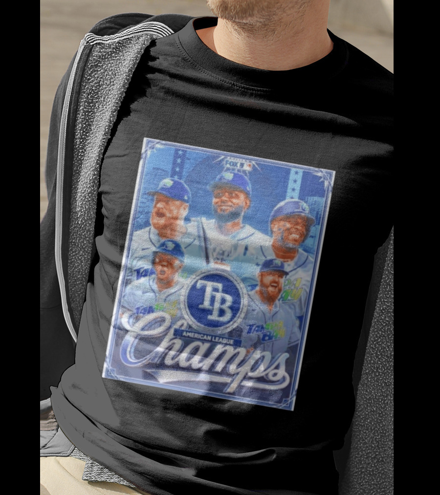 Tampa Bay Rays American League Champs Fox MLB T-Shirt