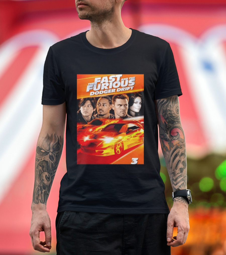 The Fast And The Furious Dodger Drift 3 T-Shirt