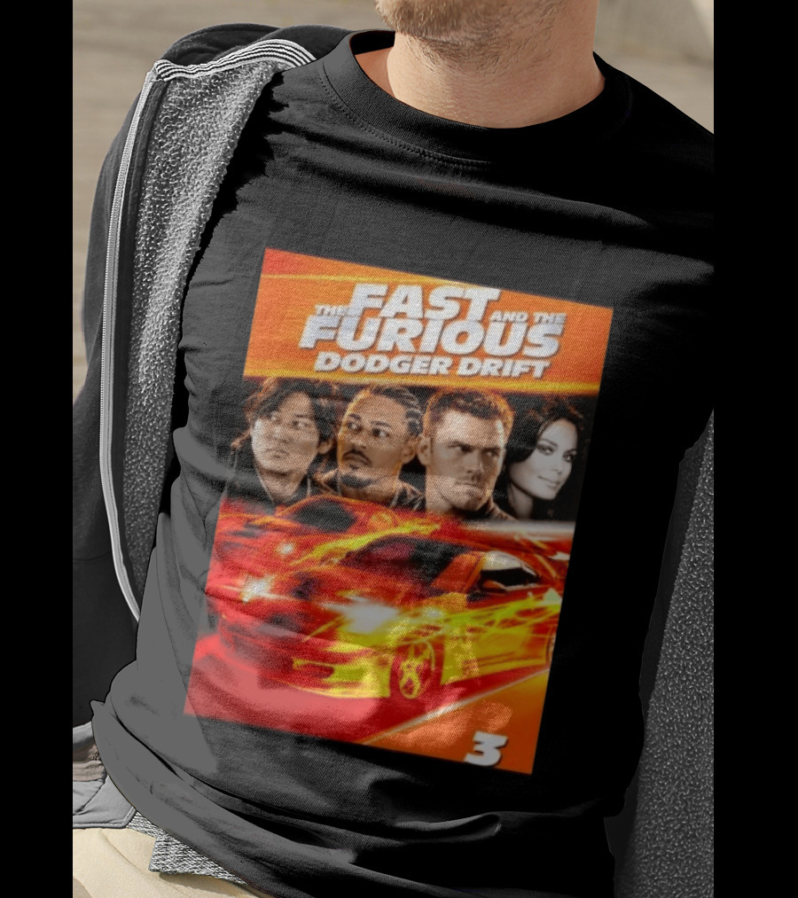 The Fast And The Furious Dodger Drift 3 T-Shirt