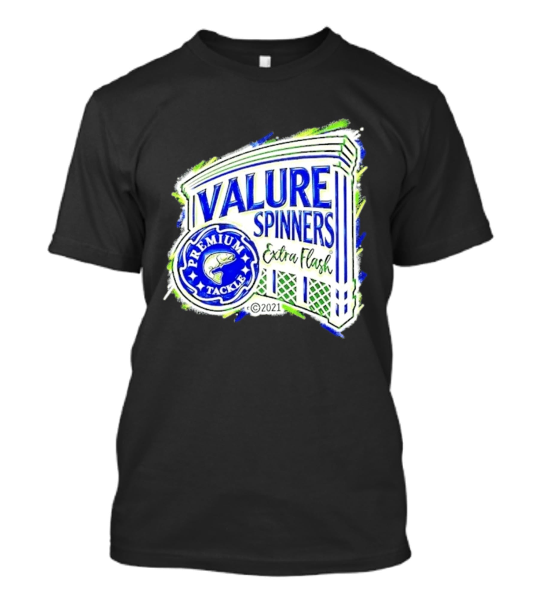 Value Spinners Premium Tackle Extra Flash 2021 T-Shirt