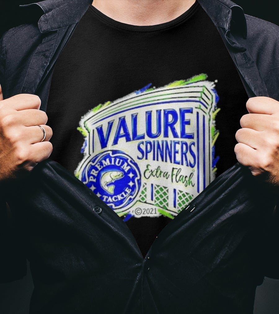 Value Spinners Premium Tackle Extra Flash 2021 T-Shirt