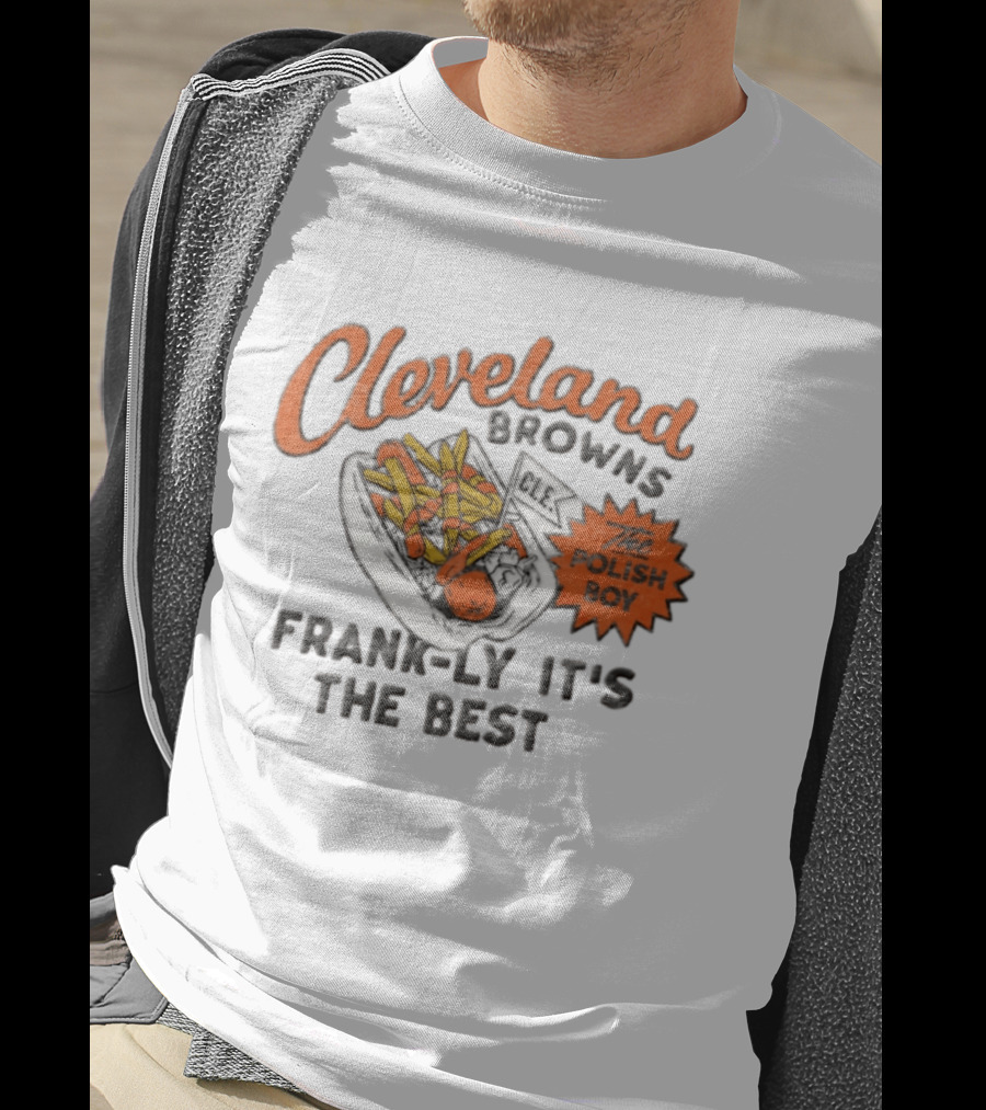 Cleveland Browns Polish Boy Frankly It's The Best CLE Football T-Shirt