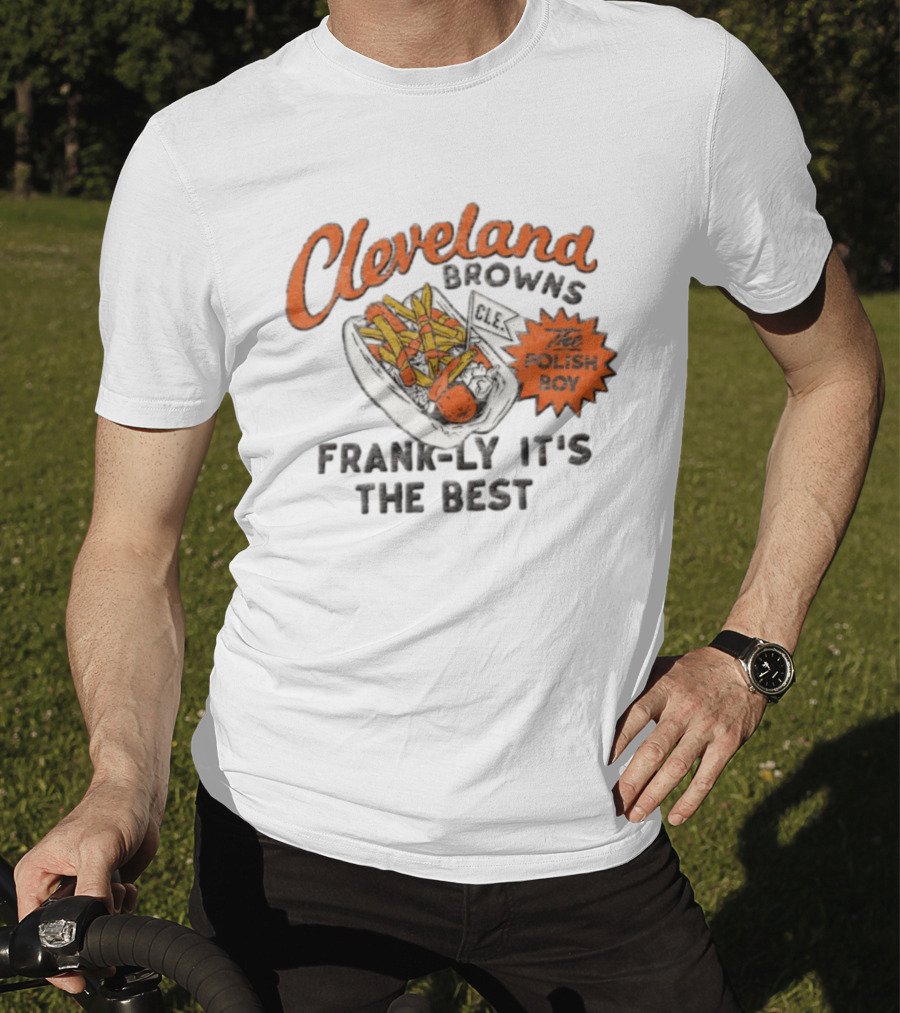 Cleveland Browns Polish Boy Frankly It's The Best CLE Football T-Shirt