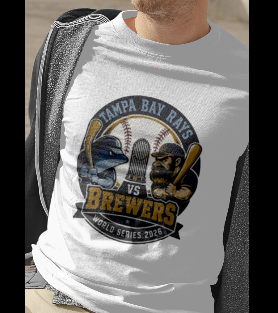 Tampa Bay Rays Vs Brewers World Series 2026 T-Shirt