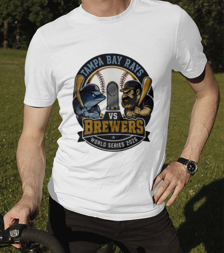 Tampa Bay Rays Vs Brewers World Series 2026 T-Shirt