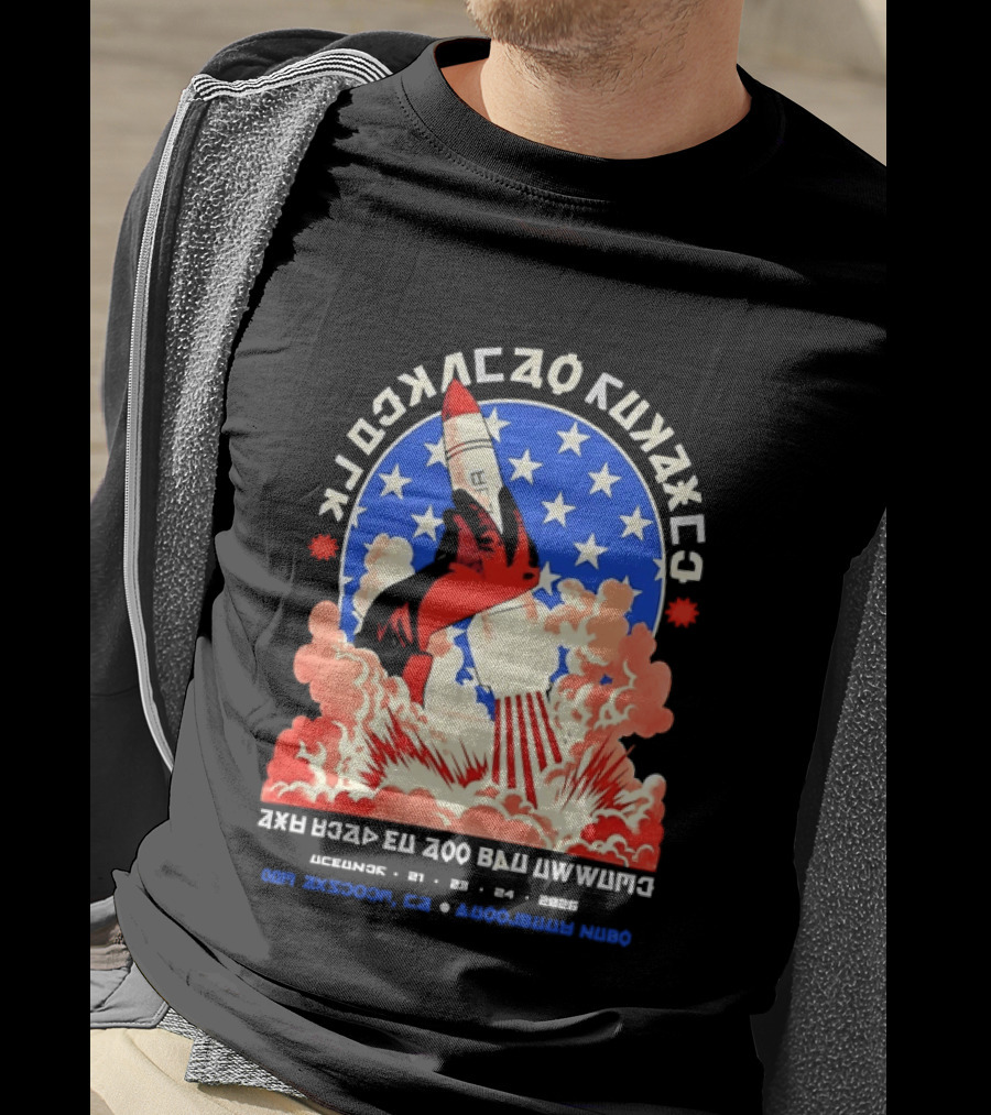 Ad Astra Per Aspera The Sky Is Not The Limit Rocket Mission T-Shirt